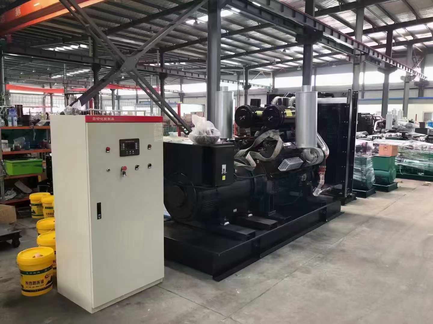 孝南柴油发电机运行时的噪音和振动水平如何?